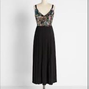 Little Mistress Sequined Midi Dress